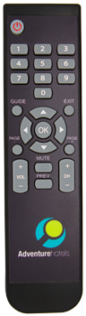 HRC-540 Guestroom Remote Control- Adventure Hotels