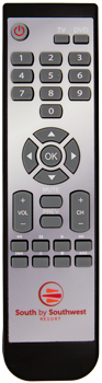 HRC-540 Guestroom Remote Control- Southwest Resort